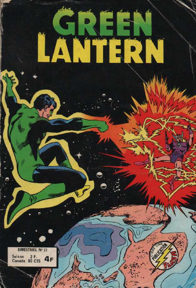 Scan de la Couverture Green Lantern n 22